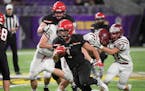 Eden Prairie linebacker/running back Antonio Montero (1) will sign a national letter of intent with Rice on Wednesday.