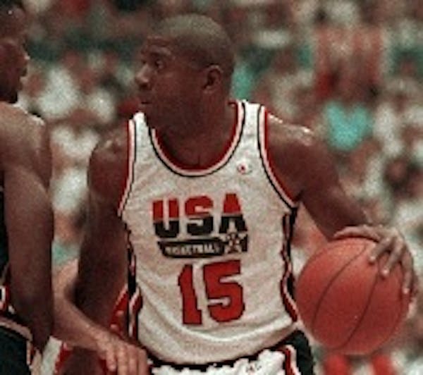 The presence of Magic Johnson and the Dream Team in the 1992 Olympics in Barcelona remains one of Patrick Reusse's favorite memories from his coverage