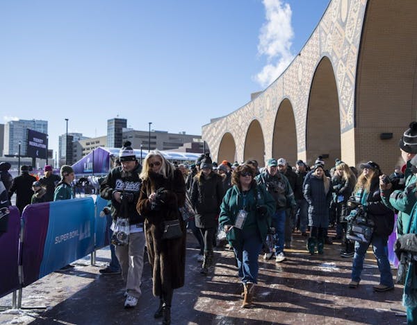 Some Super Bowl attendees were sold fake tickets outside U.S. Bank Stadium and others were the target of pickpockets inside.