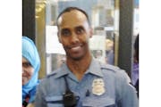 FILE - In this May 2016 file image provided by the City of Minneapolis, police officer Mohamed Noor poses for a photo at a community event welcoming h