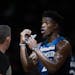 Jimmy Butler is aggressive in clutch time and is third in the NBA in total clutch points. (Star Tribune photo by AARON LAVINSKY, aaron.lavinsky@startr