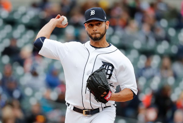 Anibal Sanchez pitched with the Detroit Tigers last season.