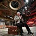 Playwright Paula Vogel on the set of her play "Indecent" at the Guthrie.