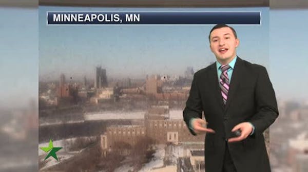 Afternoon forecast: Sunny with a high near 40