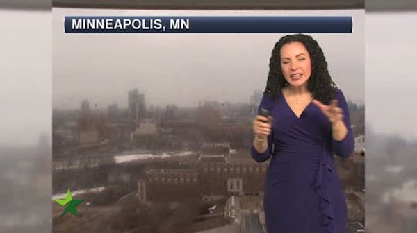 Afternoon forecast: Clearing skies, high 45