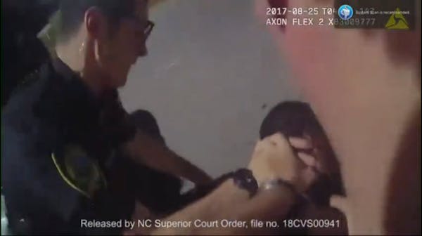 New N.C. police beating video shows chokehold