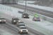 A car spun out Tuesday morning on I-694 eastbound at Lexington Avenue in Shoreview.