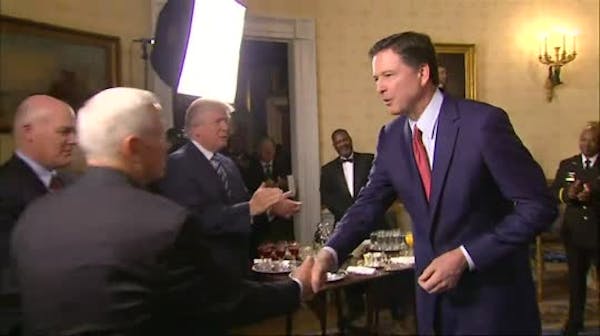 Comey compares Trump to mob boss