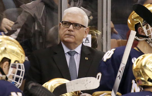 In his 13 seasons as Notre Dame coach, Jeff Jackson has led the Fighting Irish to four Frozen Fours, including the past two.