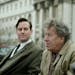 Armie Hammer and Geoffrey Rush in “Final Portrait.” Sony Pictures Classics