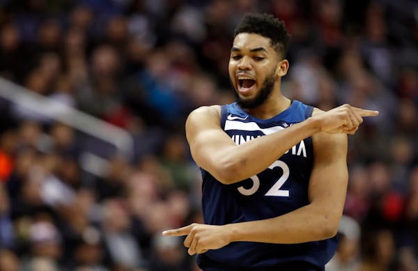The Wolves responded to a three-game losing streak by beating Golden State and Washington, thanks to elevated play from Karl-Anthony Towns.