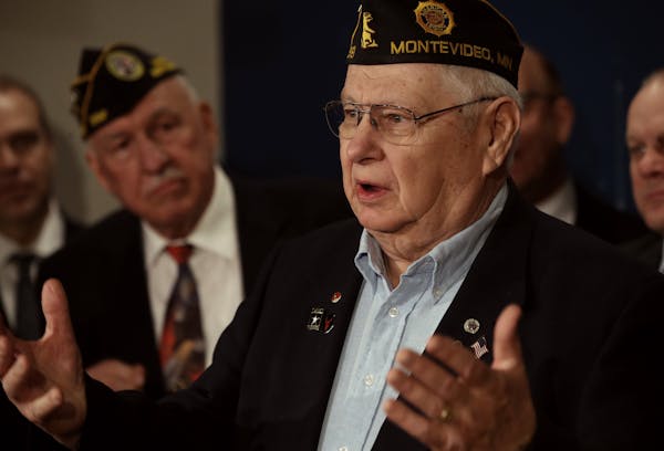 “Our rural vets have gone too long without the care they richly deserve,” Marvin Garbe, commander of the Montevideo Legion Post said at a news con