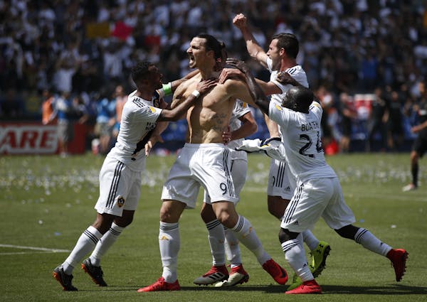 Zlatan Ibrahimovic — just Zlatan will do — drew a crowd after his first appearance for the L.A. Galaxy. The details enhance his legend: He arrived