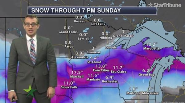 Afternoon forecast: Here comes the rain, then snow