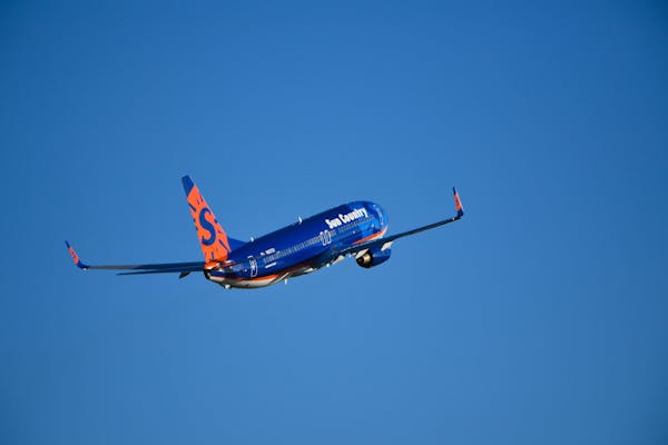 Sun Country Airlines is going to New Orleans and Santa Barbara.