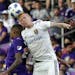 Orlando City’s Stefano Pinho, left, and Real Salt Lake’s Justen Glad clashed in a recent MLS match. Wisely, the league uses traditional rules agai