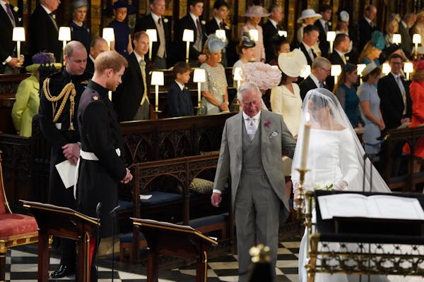 The royal wedding: The start of the ceremony