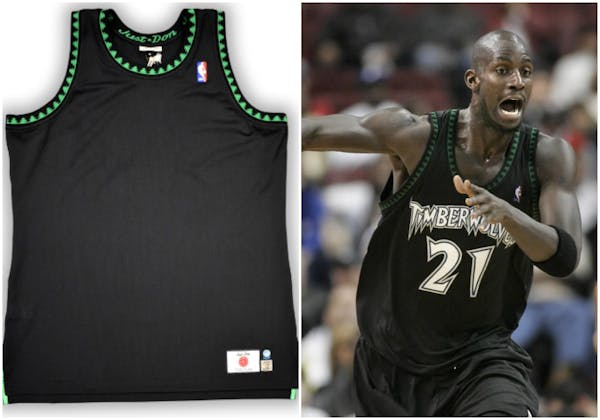 You can buy a no-name, blank 'trees' era Wolves jersey for $400 if you want