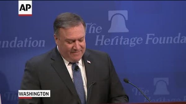 Pompeo issues demands for treaty with Iran