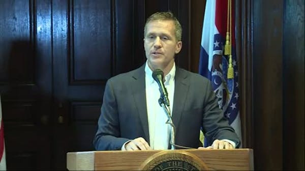 Missouri governor resigns amid affair scandal