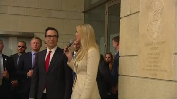 Trump, aides celebrate Jerusalem embassy opening