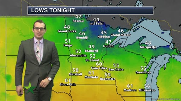Afternoon forecast: Drying out, high 82