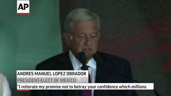 Lopez Obrador claims Mexico election win