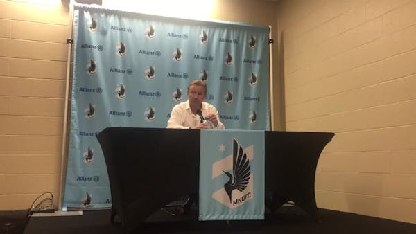 Loons coach Adrian Heath on the 1-0 loss to Dallas