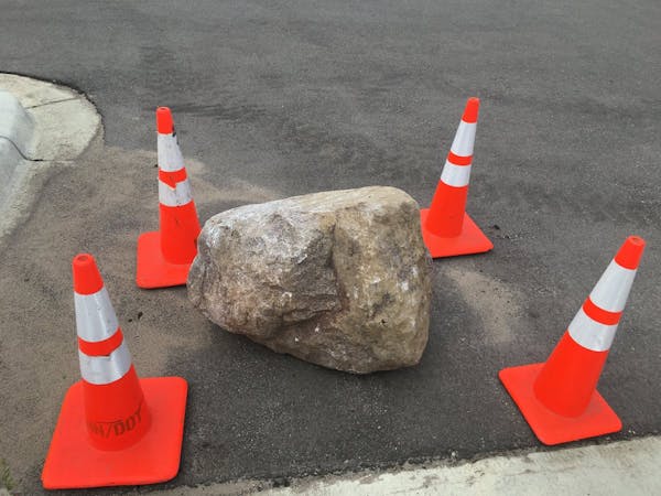 A boulder fell off a truck in Rosemount, killing a mother and daughter from Shoreview. Police are looking for the truck.