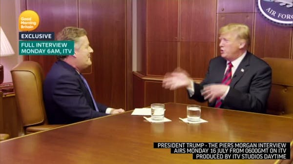 Trump discusses queen meeting, NATO, 2020 race