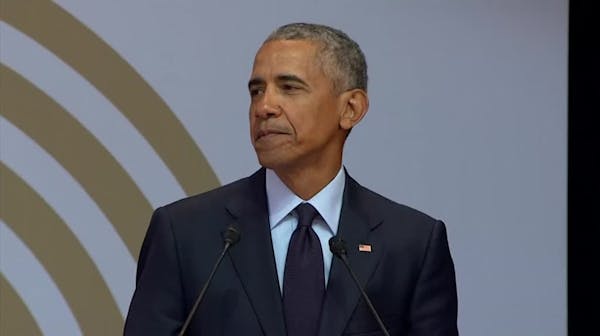 Obama: 'Look around. Strongman politics are ascendant'