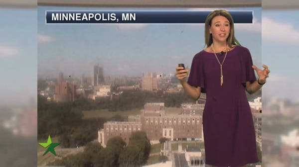 Afternoon forecast: Warm and moderately muggy, high 88