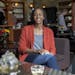 Tamika Catchings, a former star of the Indiana Fever, poses for a portrait inside Tea’s Me Cafe in Indianapolis in 2017.