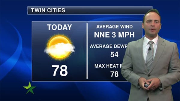 Morning forecast: Chilly start, warming up to 76