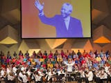 Osmo Vänskä led the Minnesota Orchestra’s “Celebrating Mandela at 100” concert at Orchestra Hall Friday.