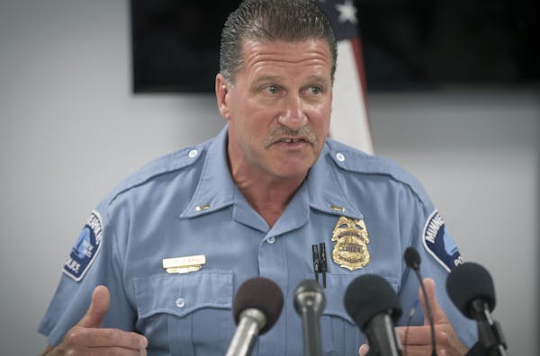 Minneapolis Police Union President Lt. Bob Kroll, shown last month. Kroll attributed the outrage from Mayor Jacob Frey and City Council members to the