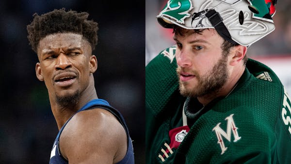 The Wolves and Wild seasons are just around the corner. Some pundits believe this will be Jimmy Butler’s, left, last season as a Timberwolf. Butler 