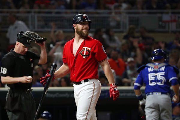 Catcher Chris Gimenez has played with three teams twice — the Indians, Rangers and now the Twins.