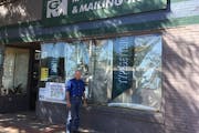 Warren Kapsner, owner of Rapid Graphics & Mailing, said new windows, signage and paint will help freshen up his store's exterior on Central Avenue.
