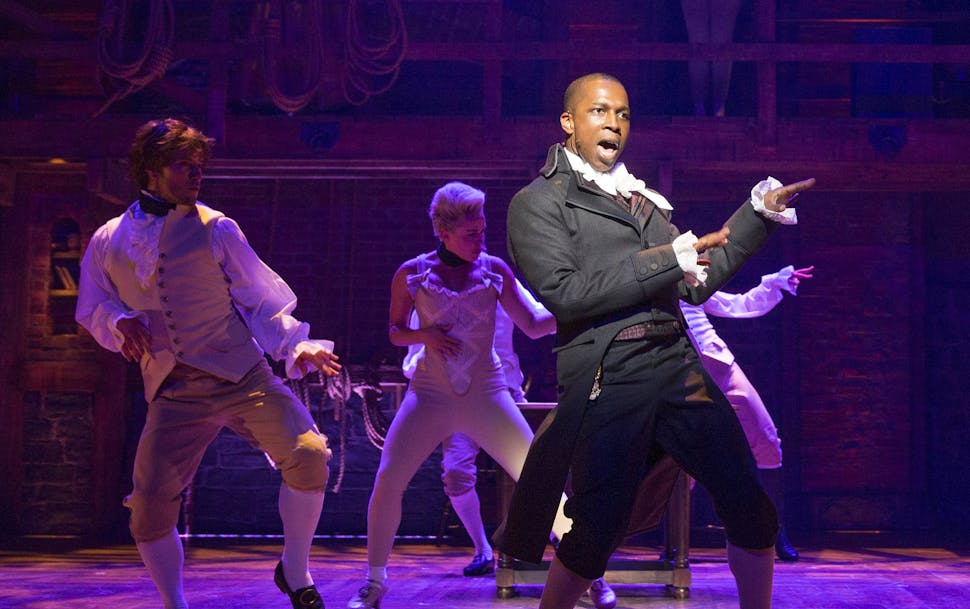 Leslie Odom Jr., who won a Tony for his portrayal of Aaron Burr, in “Hamilton.”