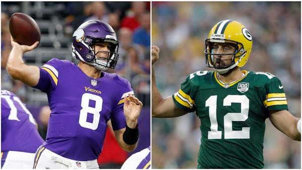 Luckily for Vikings, Cousins isn't fazed by all the love for Rodgers