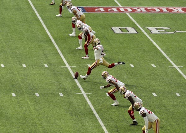 As the San Francisco 49ers showed in the opener earlier this month vs. the Vikings, NFL players on kickoff teams must line up within one yard of the l