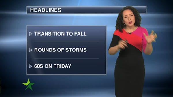 Afternoon forecast: Thunderstorms possible later