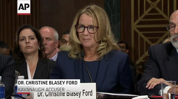 Ford strongest memory Kavanaugh and Judge 'laughing'