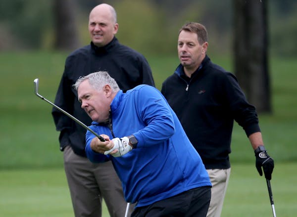 Ramsey County believes that good weather, the state of the economy and well-kept courses have attracted more golfers, like Scott Crossman, out to play