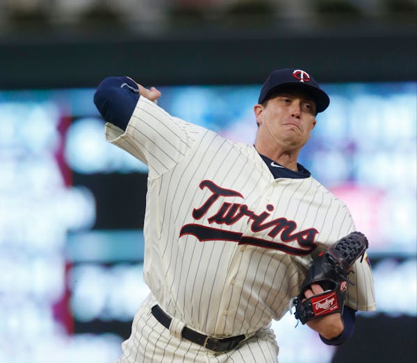 Twins pitcher Kyle Gibson