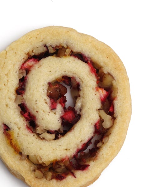 The Winners of the 10th annual cookie contest for the Star Tribune Taste section. Cranberry Pecan Swirls by Annette Poole of Prior Lake. [ TOM WALLACE