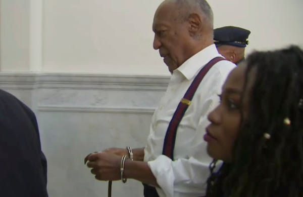 Video: Bill Cosby escorted from courtroom in handcuffs
