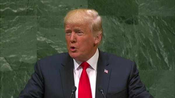 Trump boast draws laughter, head shakes at UN