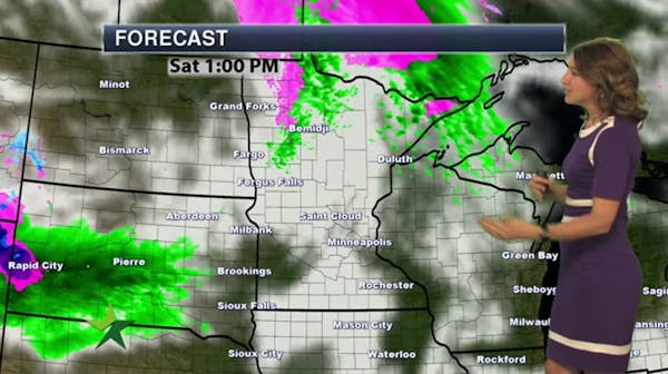 Afternoon forecast: Mostly cloudy, high 53